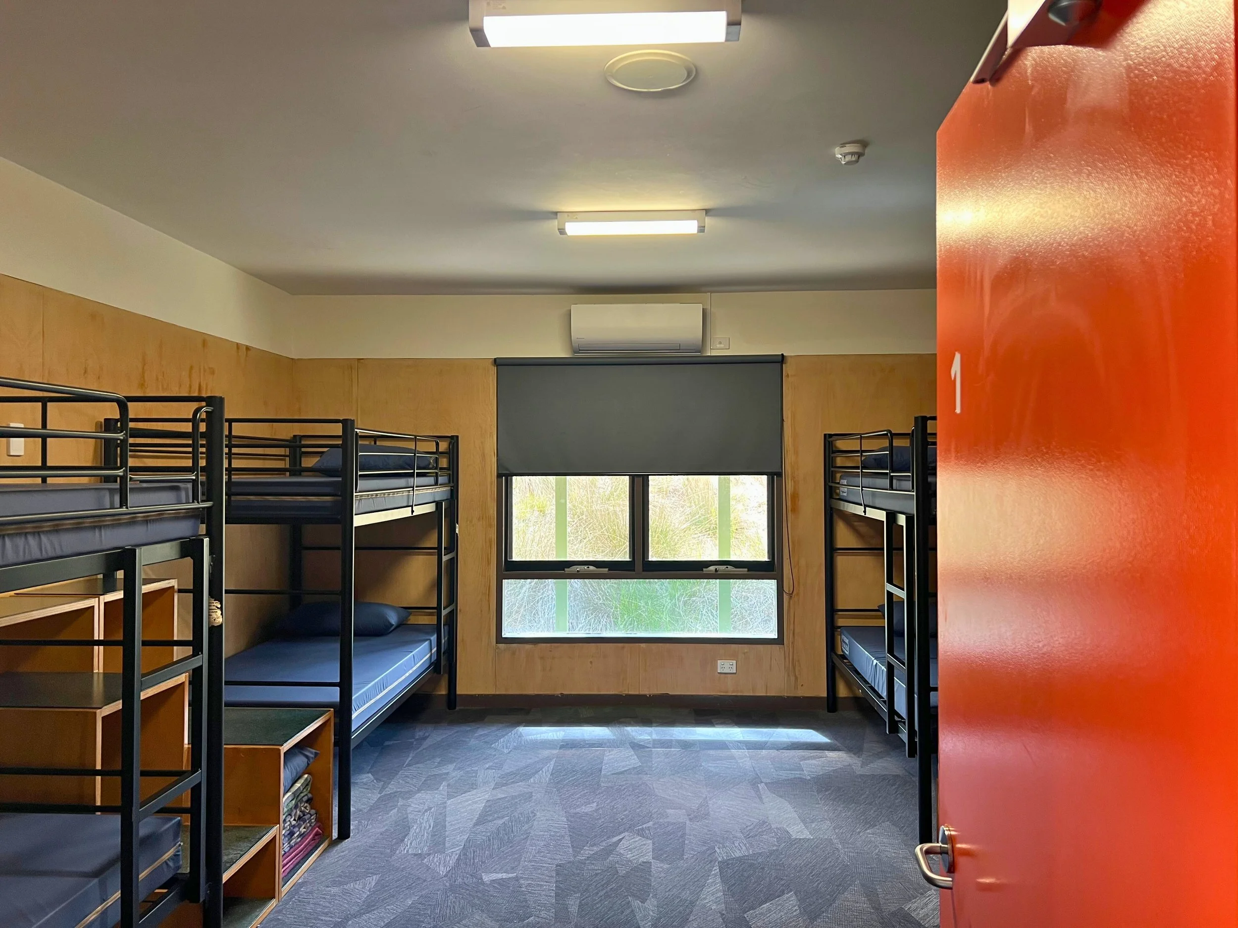 8-10 bed dormitory at Urban Camp