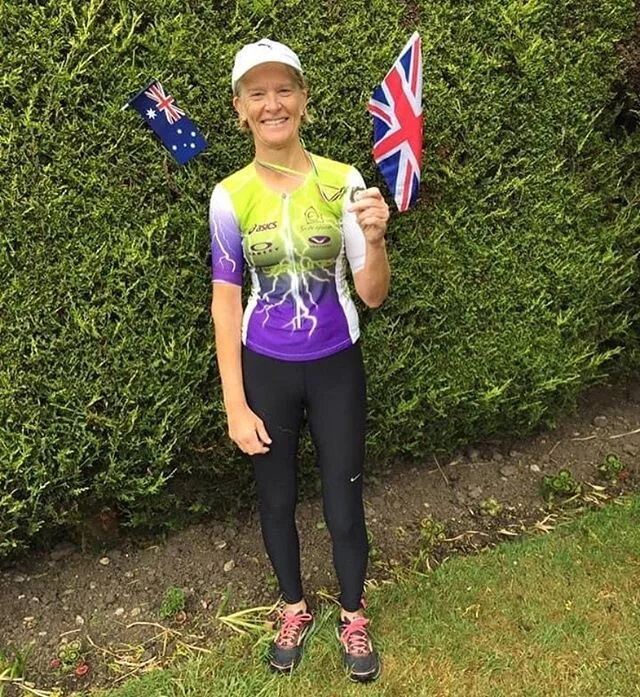Stuck over in the UK, Ruth Bullen ran her half marathon in the TC Virtual Insanity Multisport Festival with the finish line in Lincolnshire UK! .
1h:53m for 21.1km 👏🤘
