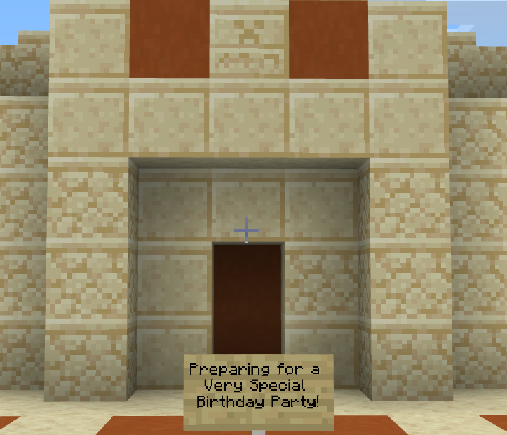 Joining a Minecraft Java Server — Minecraft & Roblox Birthday Party 