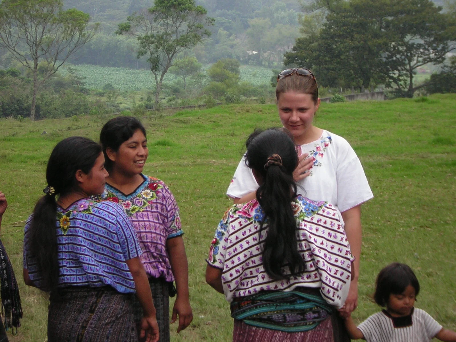 Bethany (2006 group) and members of women's group with AMES