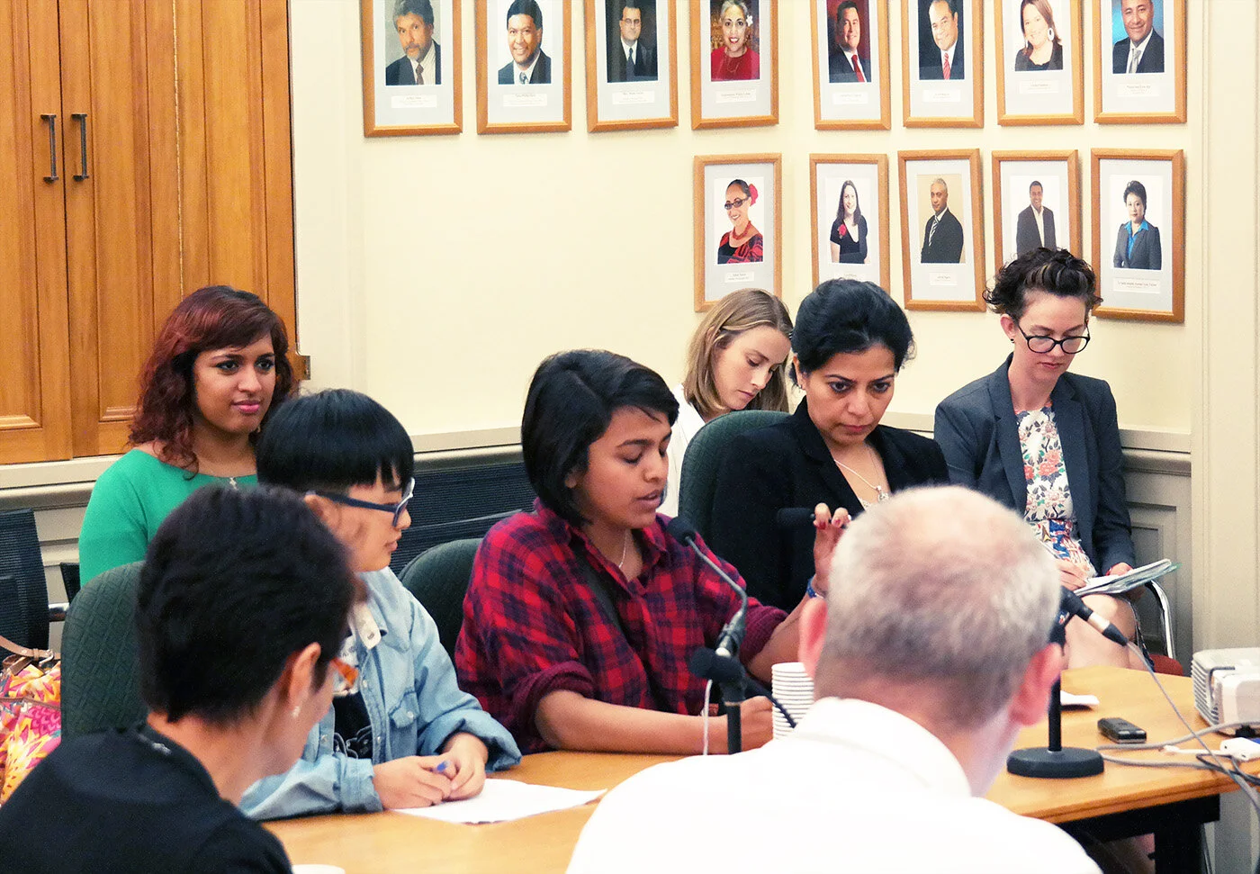 The Shakti Youth team make the submission