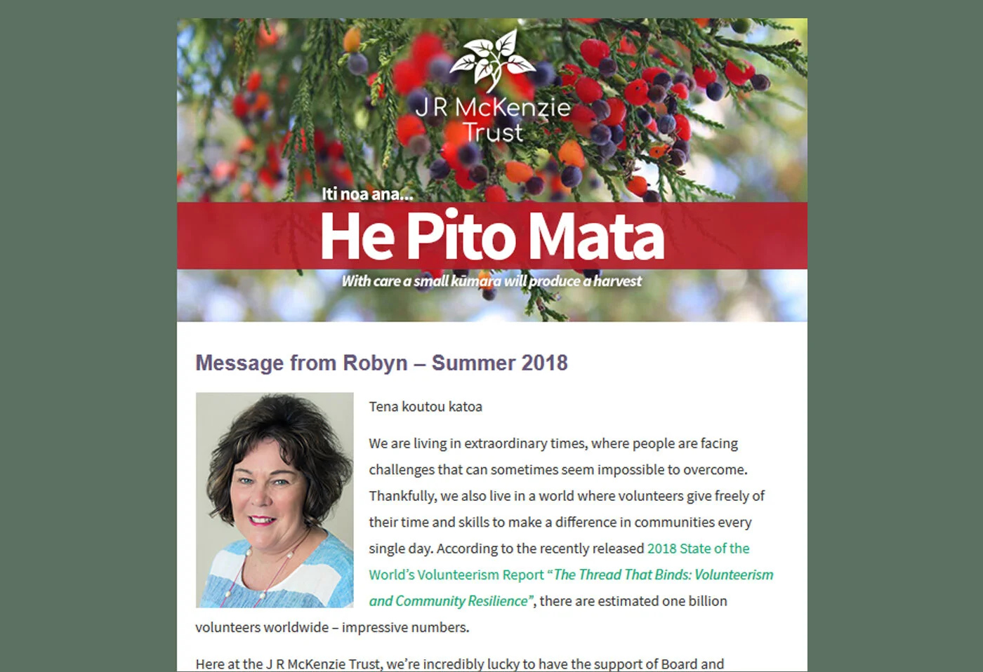 He Pito Mata – Christmas 2018