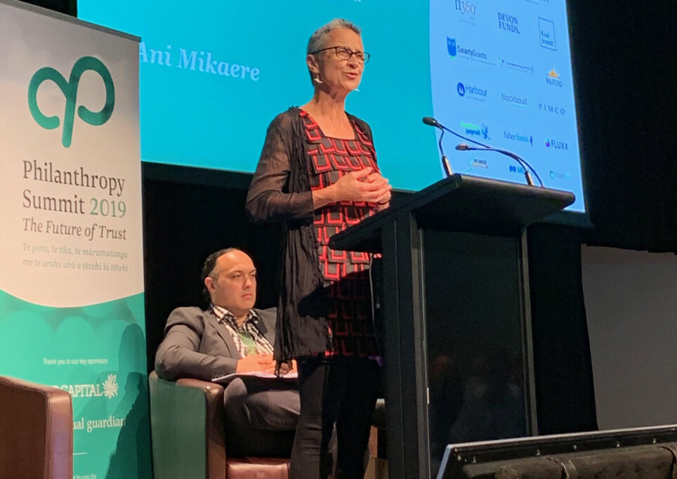 Ani Mikaere presenting ‘Undoing colonialism to do good’