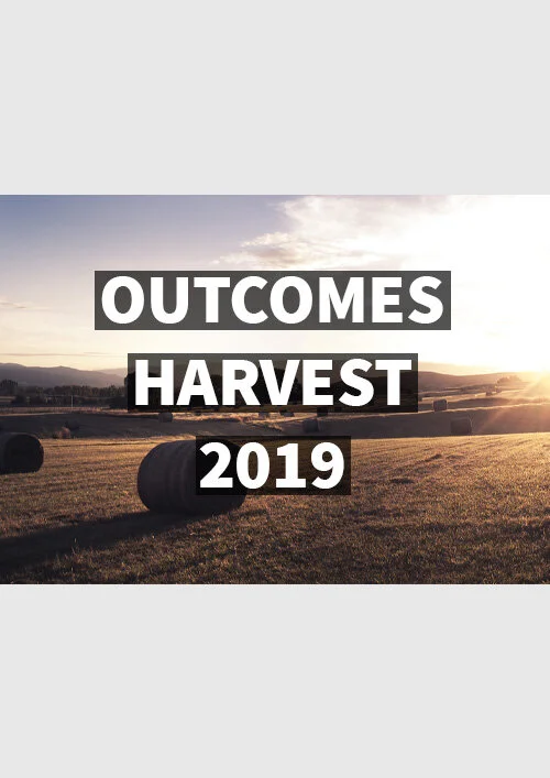 Outcomes Harvest 2019
