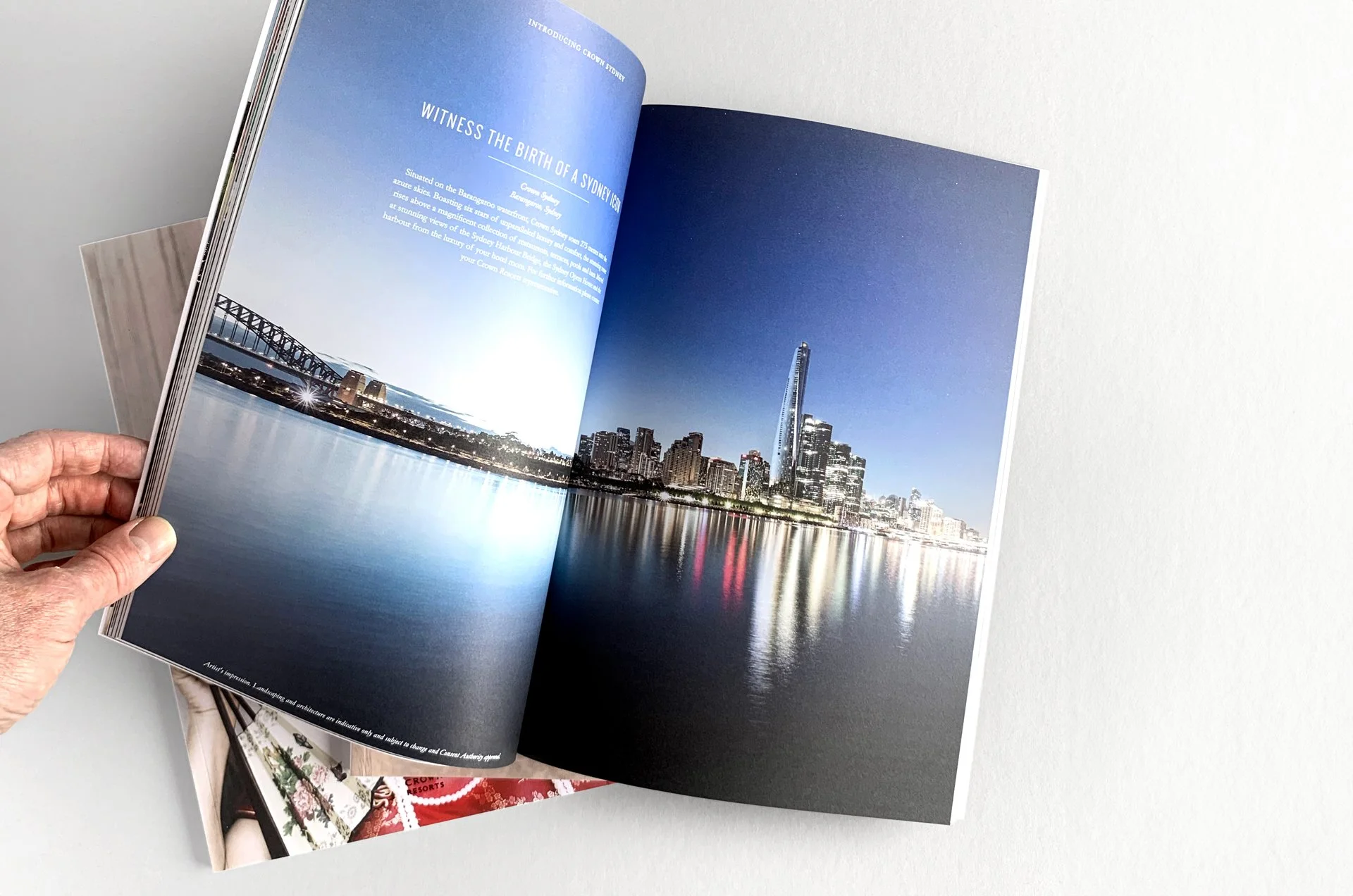 The Explore title often employed a foil colour that matched the cover concept. The cover was printed on fine linen paper, and the pages within comprised a white toothy stock.