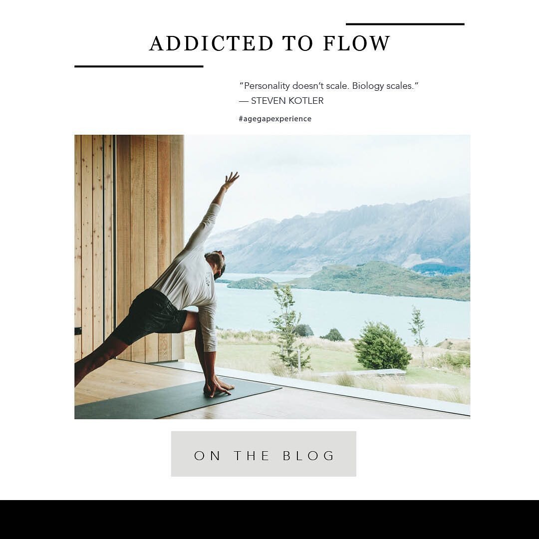 Last month, or &quot;Sober January&quot; as I have come to call it, I learned about the science of flow.  While watching a football game, when I would normally be drinking, I listened to the executive director of the Flow Research Collective, Steven 