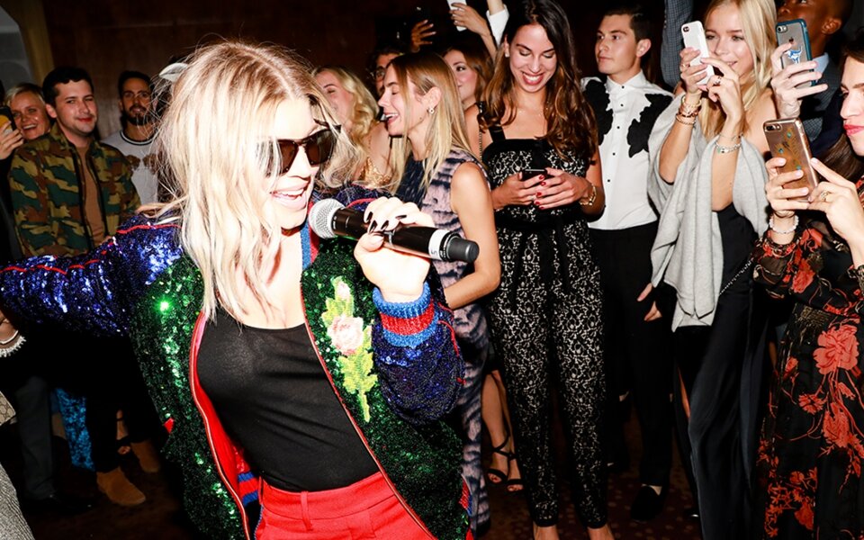 Bumble Bizz Launch Party with Fergie at The Grill + The Pool, New York (Photo: BFA)