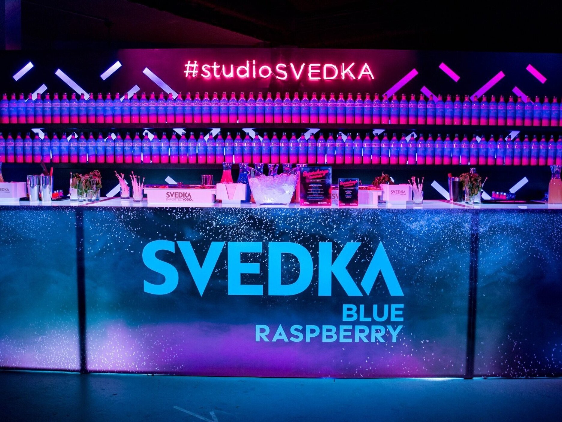 Svedka Vodka Blue Raspberry Launch