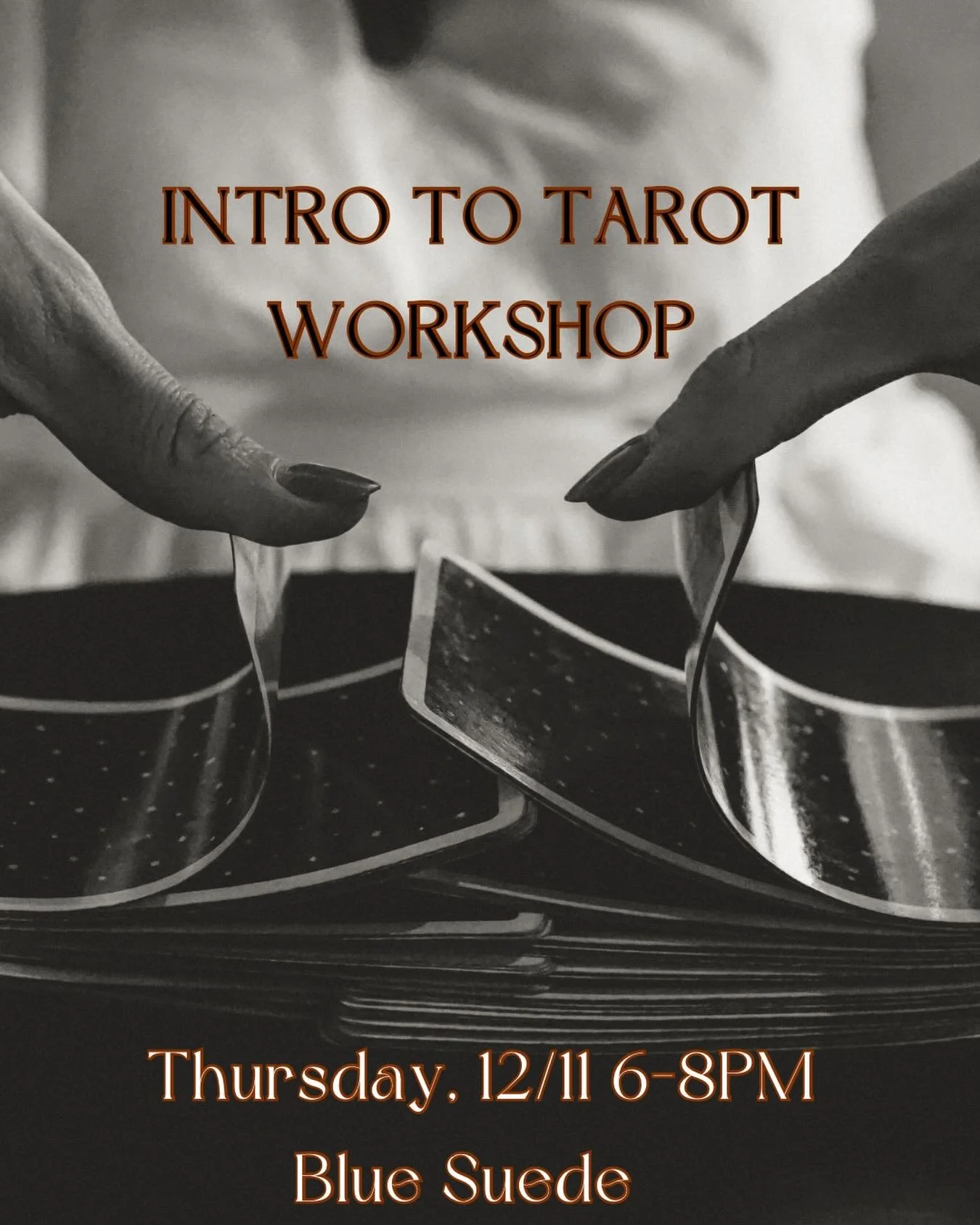 🔮 Intuitive Tarot Reading Workshop 🔮
Join me for a soulful introduction to the art of tarot 🎴where intuition meets symbolism and every card becomes a mirror for your inner wisdom.

In this hands-on workshop, you&rsquo;ll learn how to:
✨ Connect wi