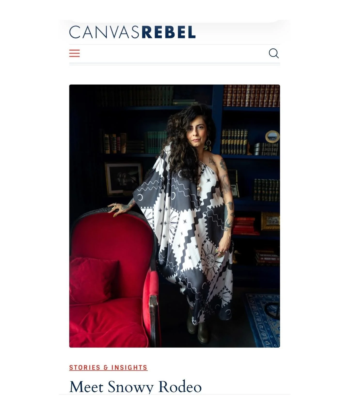 Beyond grateful 🤍 Today Canvas Rebel released an article featuring my journey, my businesses, and the heart behind my work. I am honored to share my story of merging tarot, yoga, and sound through community and collaboration.

Endless gratitude to @
