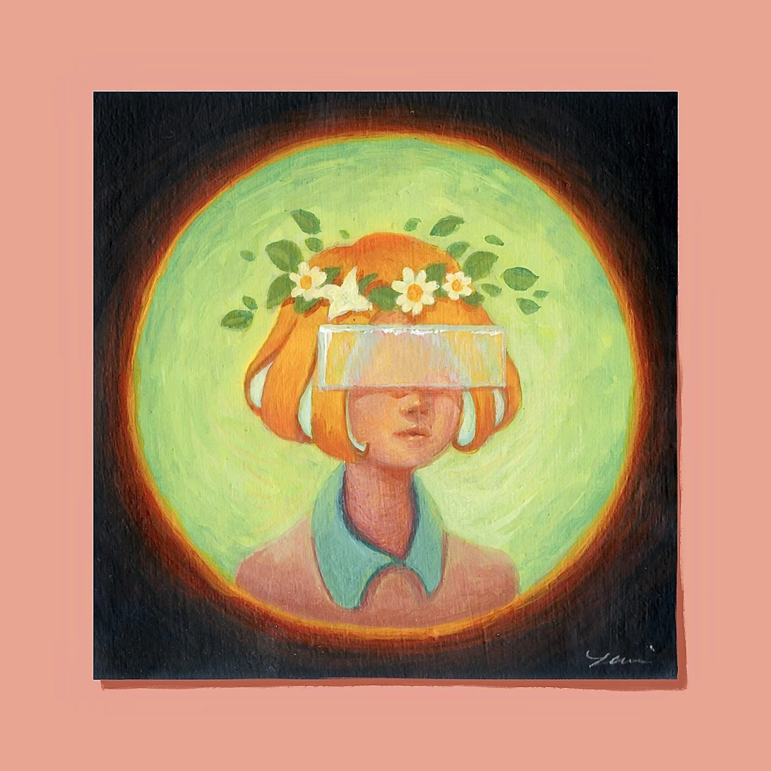 Acrylic on Post-It Note (2019)