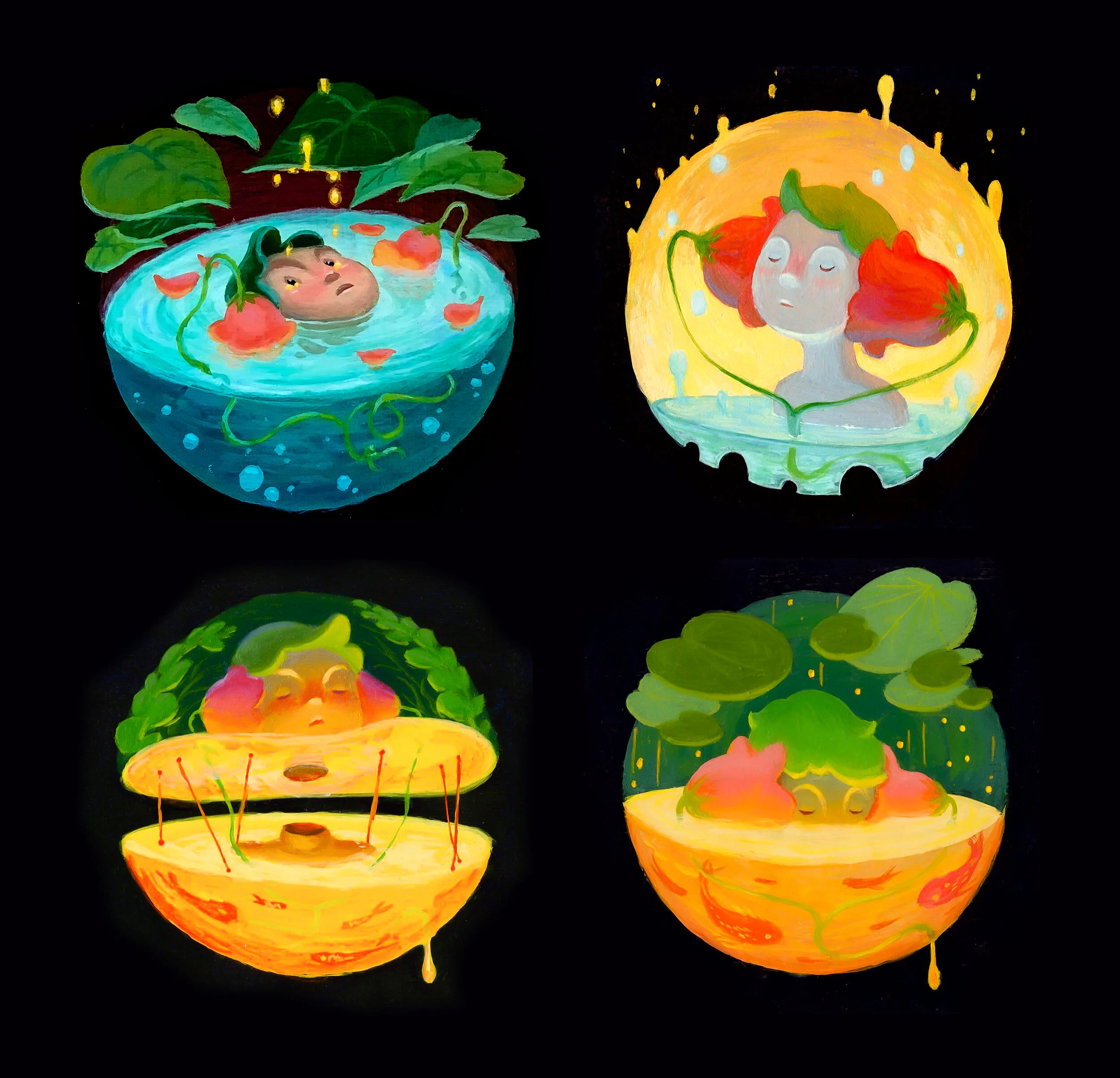 Acrylic on Post-It Note (2018)