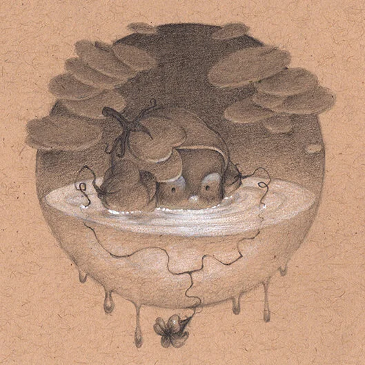 Graphite on Toned Paper (2019)