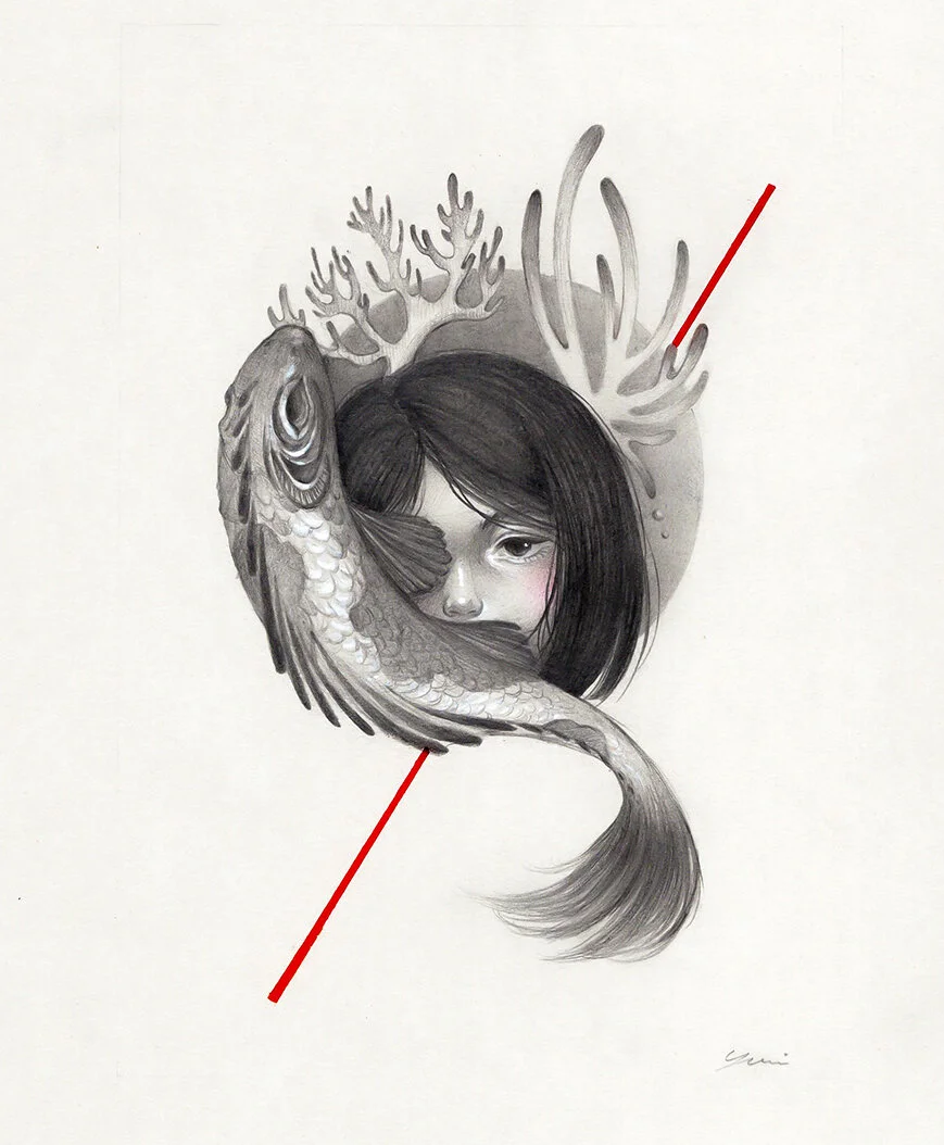 Graphite & Gouache on Toned Paper (2020)