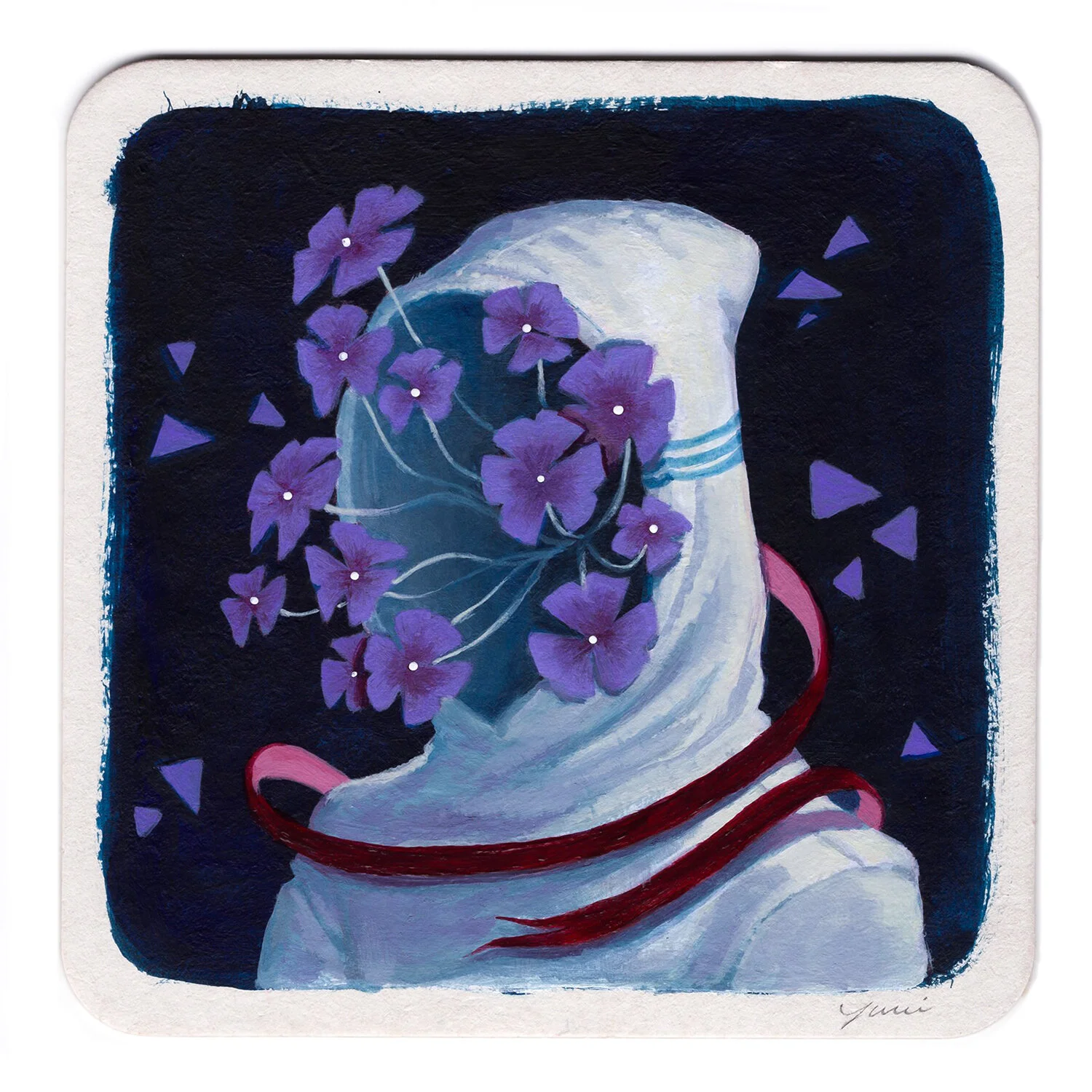 Acrylic on Coaster (2020)