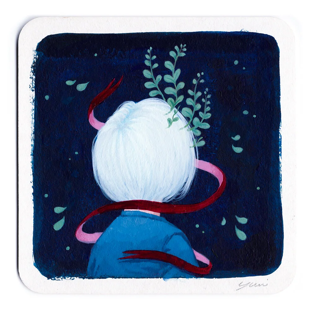 Acrylic on Coaster (2020)