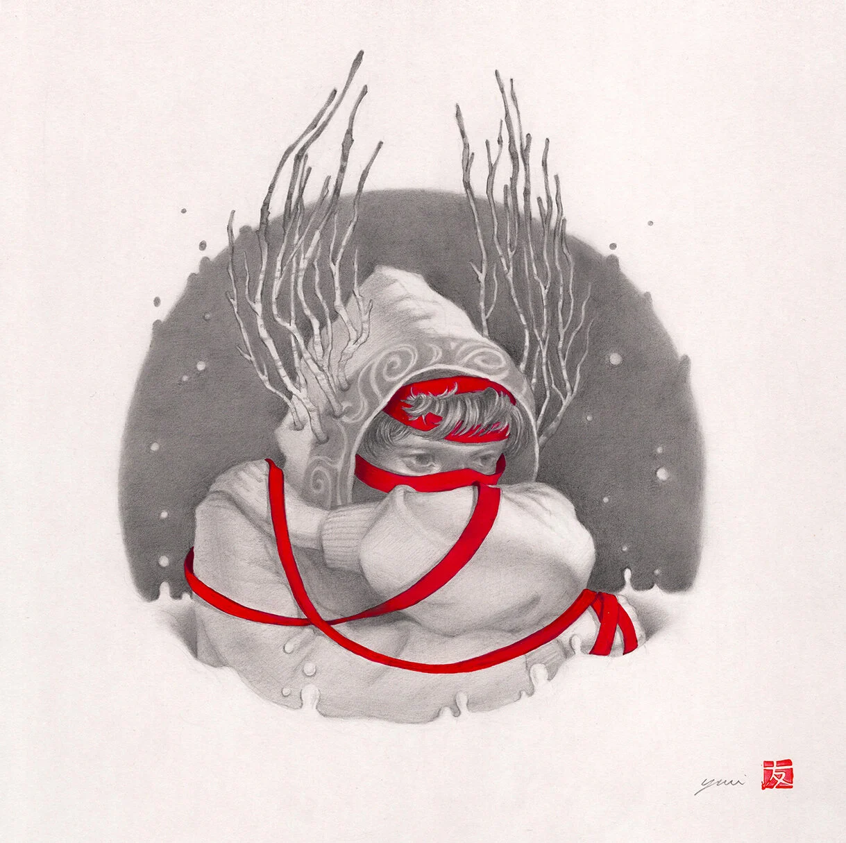 Graphite & Gouache on Toned Paper (2020)