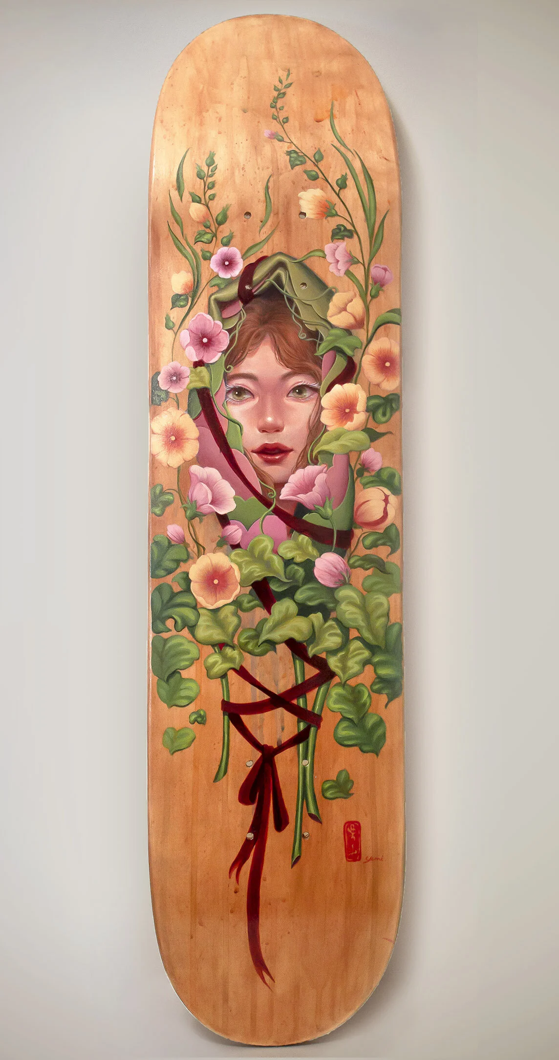 Acrylic on Skateboard (2020)