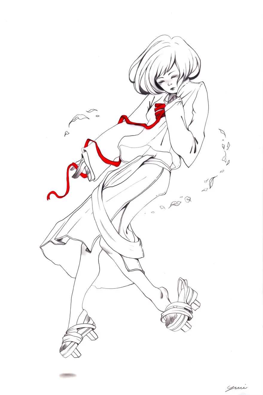 Graphite & Gouache on Yupo (2020)