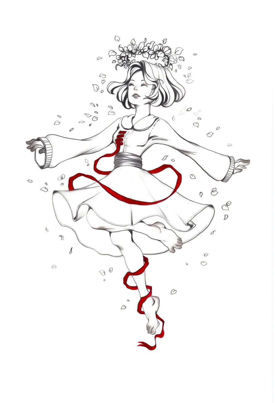 Graphite & Gouache on Yupo (2020)