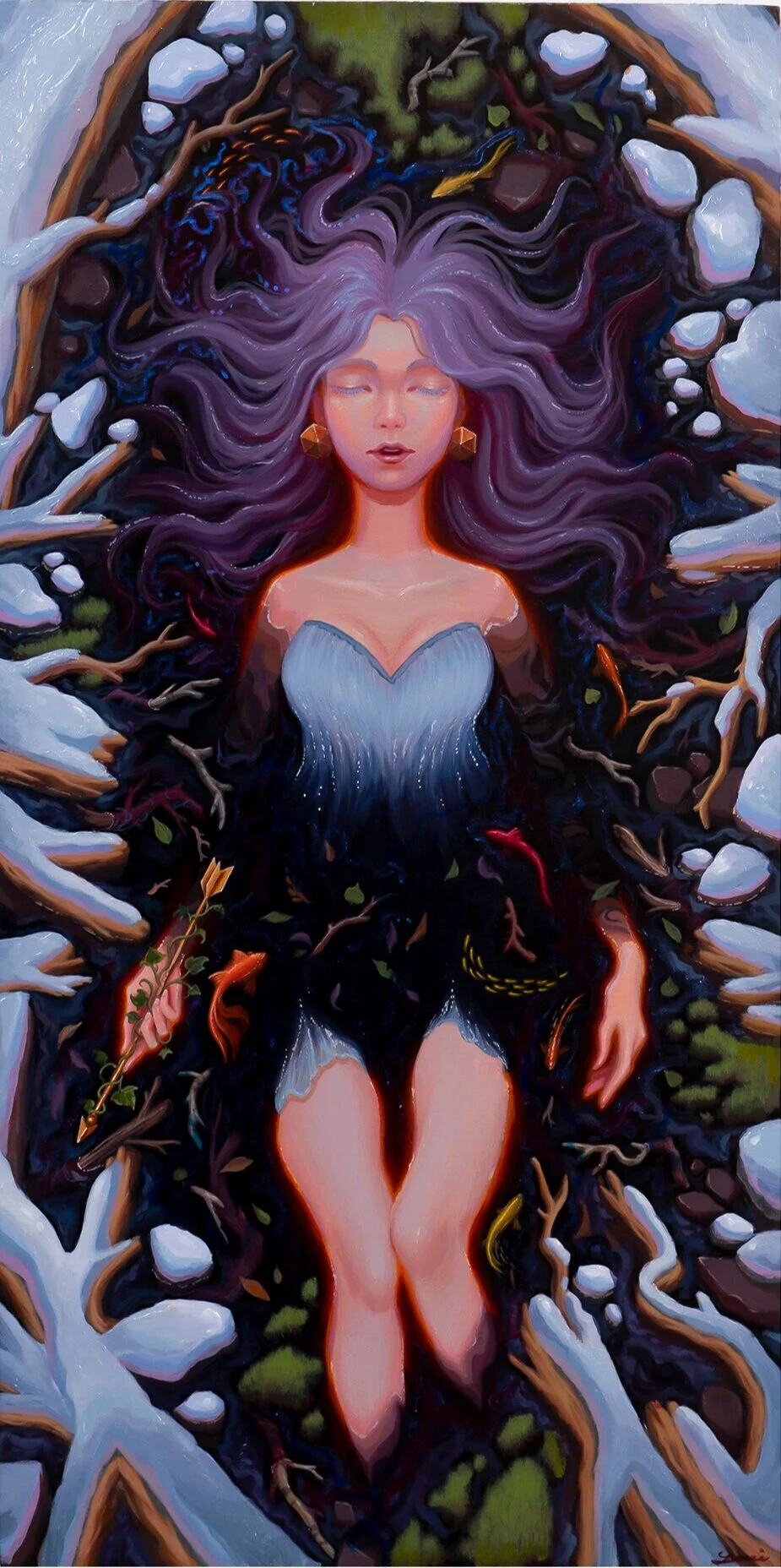 Acrylic on Wood Panel (2021)