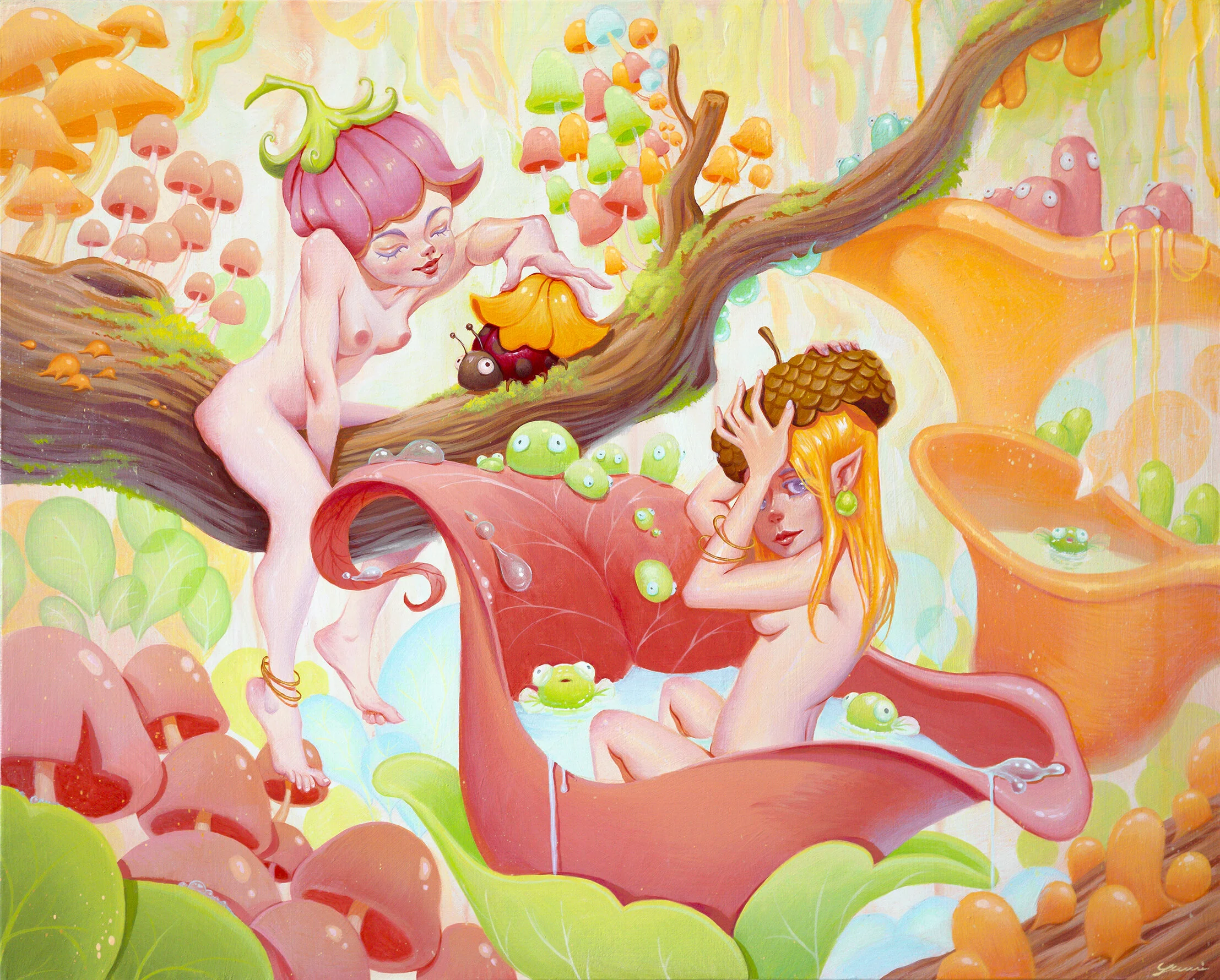 Acrylic on Wood Panel (2021)