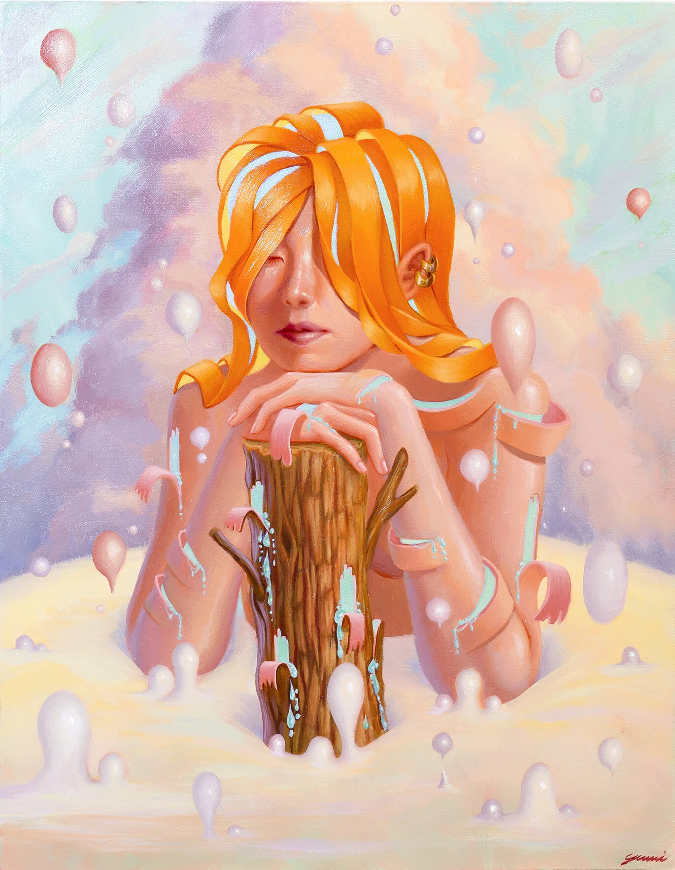 Acrylic on Wood Panel (2021)