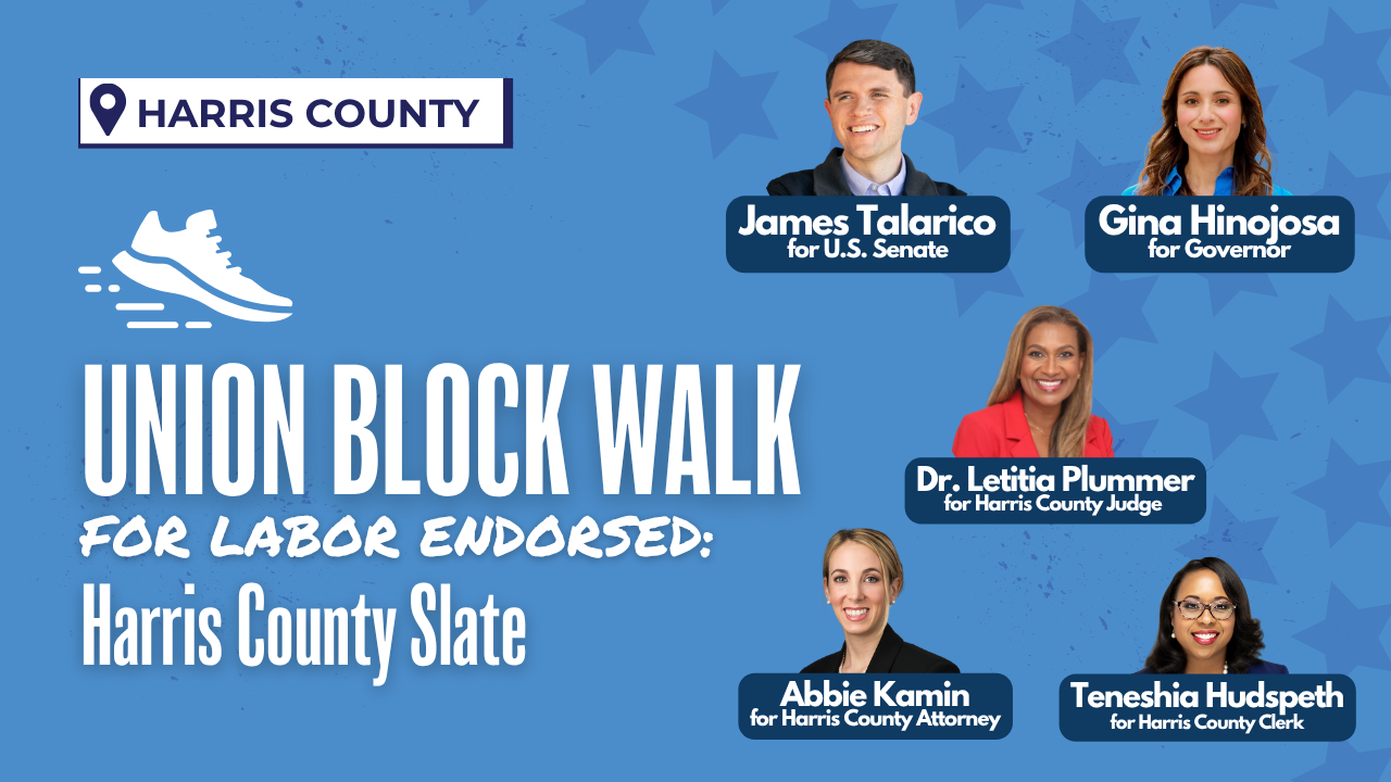 Harris County Union Block Walk