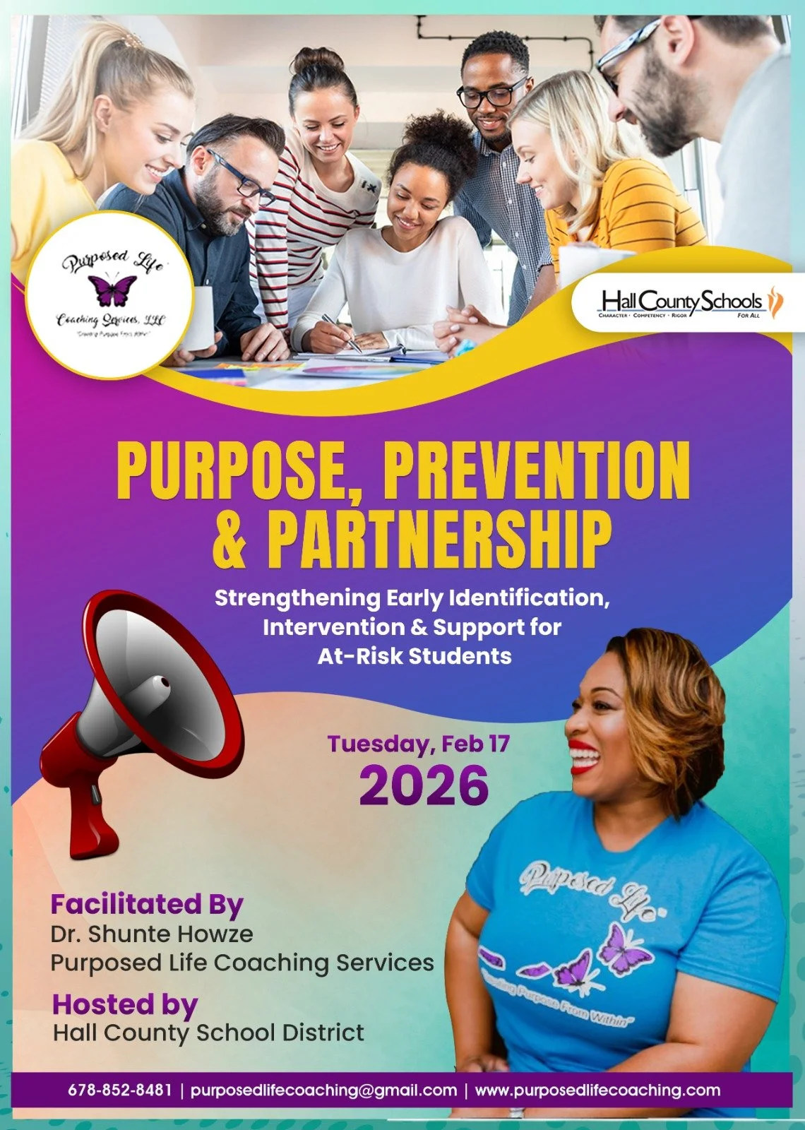 Purpose, Prevention, and Partnership Child Abuse Prevention Training for Hall County Schools