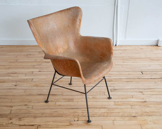 Lawrence Peabody Fiberglass Chair