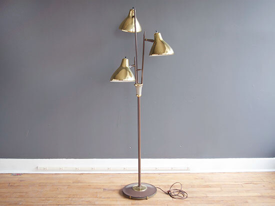 Gerald Thurston Lightolier Floor Lamp