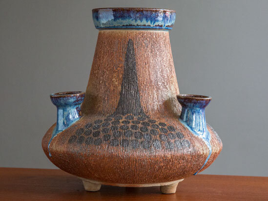 Einar Johansen Large Ceramic Vessel