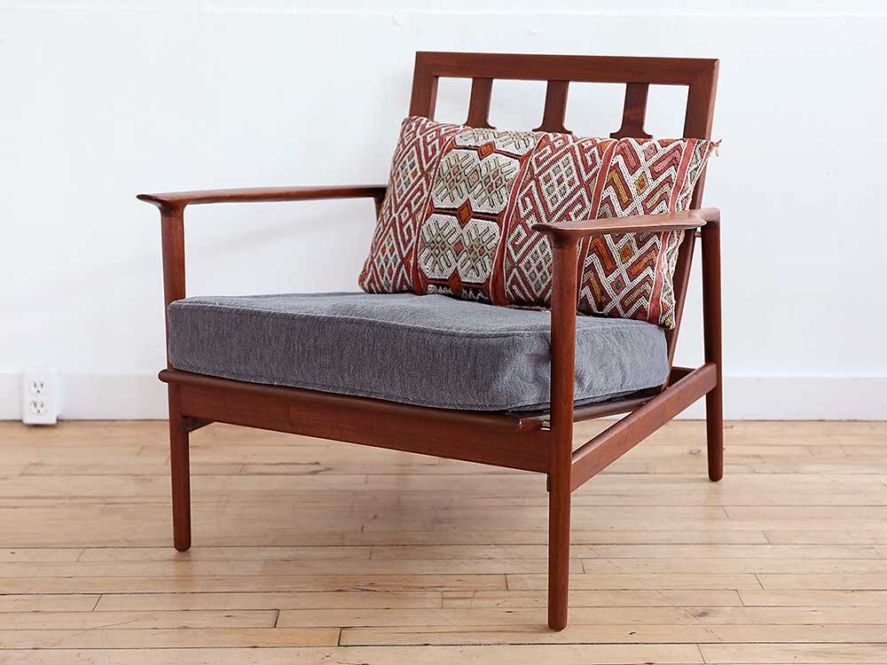 Ib Kofod Larsen Teak Lounge Chair