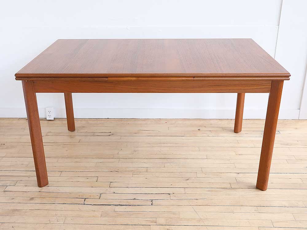Danish Teak Draw Leaf Dining Table