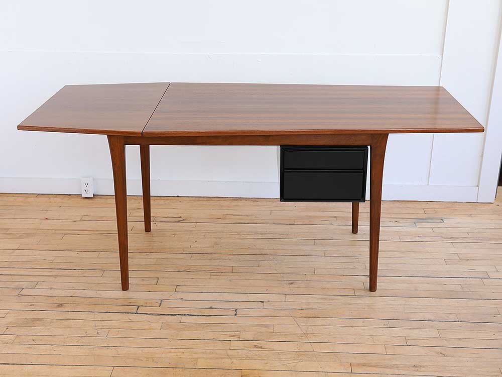 Arne Vodder Style Drop-Leaf Desk