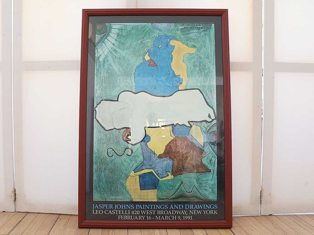 Jasper Johns Lithograph Poster