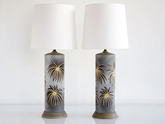Ceramic Table Lamps by Marianna von Allesch
