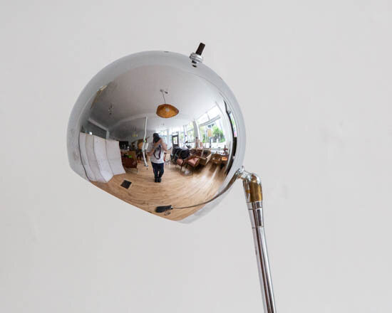 Sonneman Chrome Floor Lamp