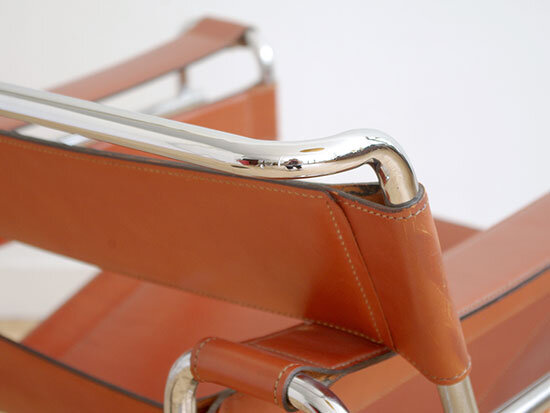 Marcel Breuer Cognac Leather Wassily Chair