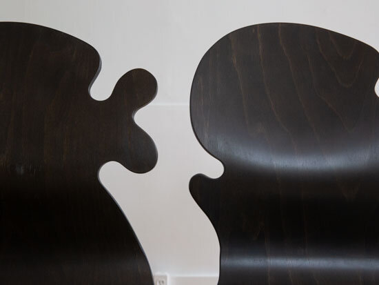 Verner Panton Pantonic 5010 Side Chairs