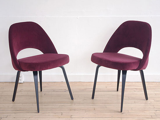 Eero Saarinen Executive Side Chairs