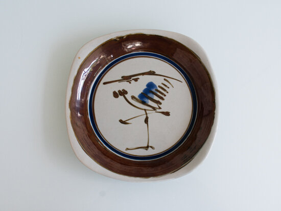 Niels Refsgaard Heron Stoneware Platter