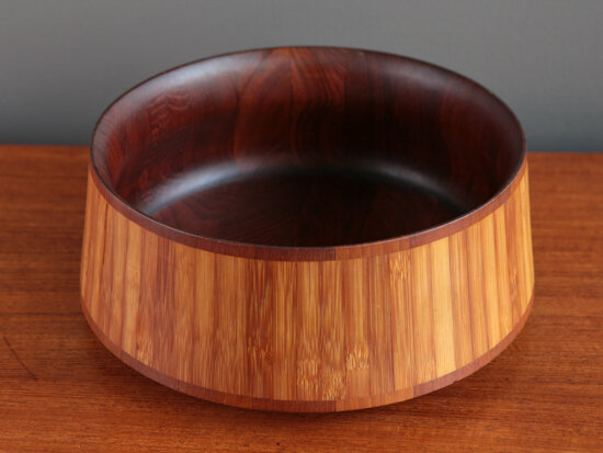 Dansk Rare Woods Collection Salad Bowl