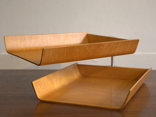 Florence Knoll Dual Lettter Tray