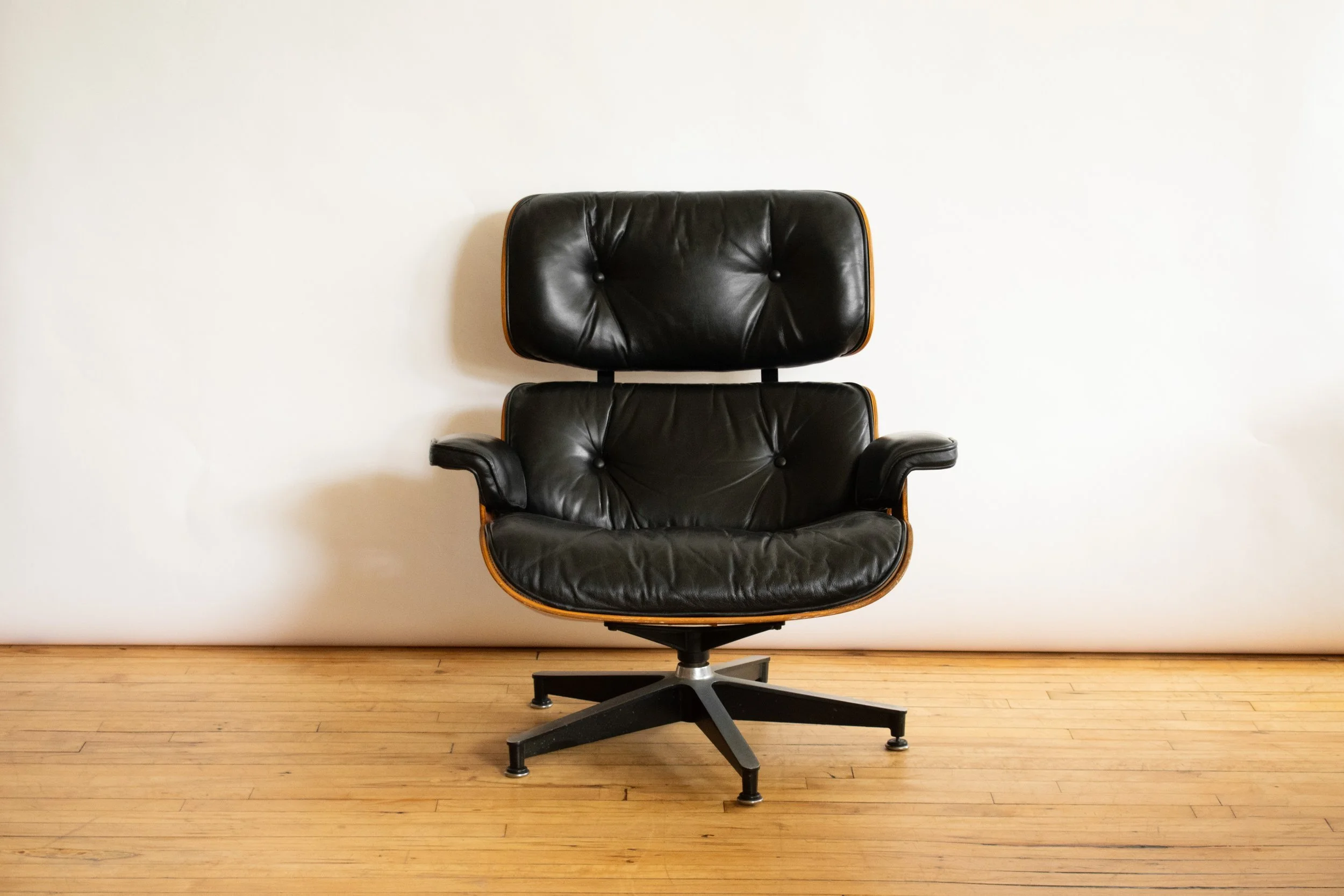 Black Leather and Rosewood Eames Lounge Chair with ottoman-3.jpg