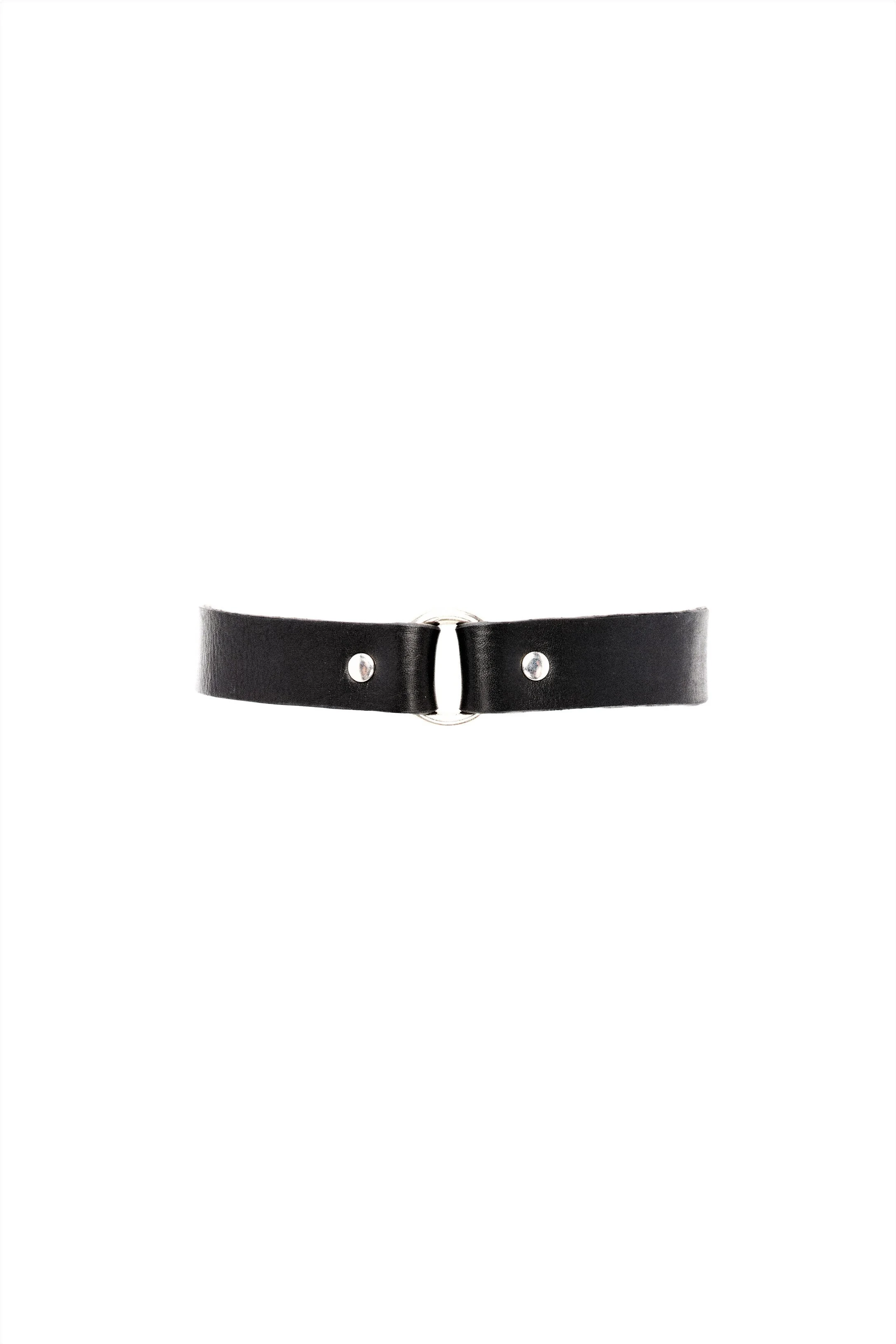 ADDOR LEATHER CHOKER