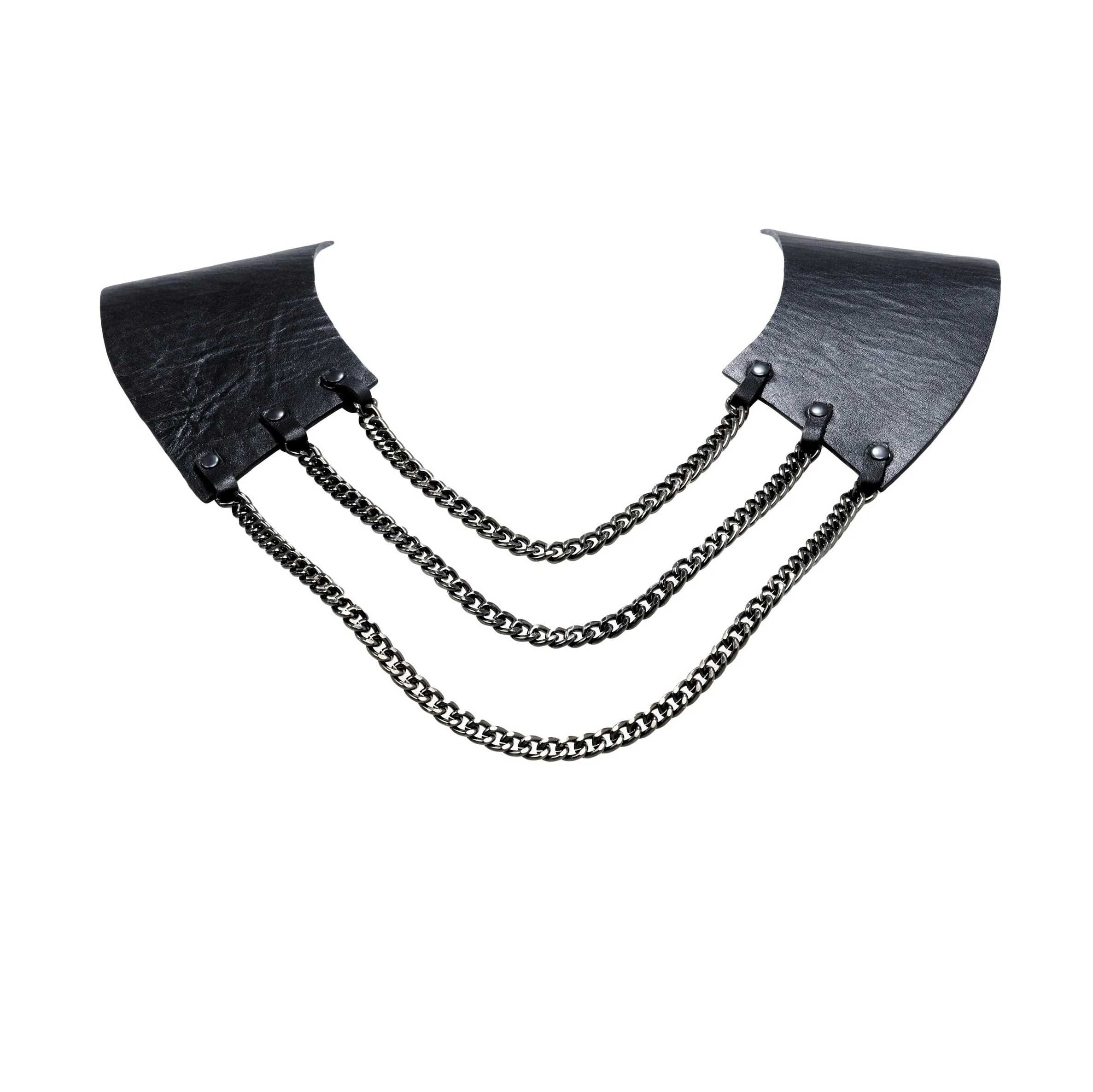 HAWA LEATHER COLLAR NECKLACE