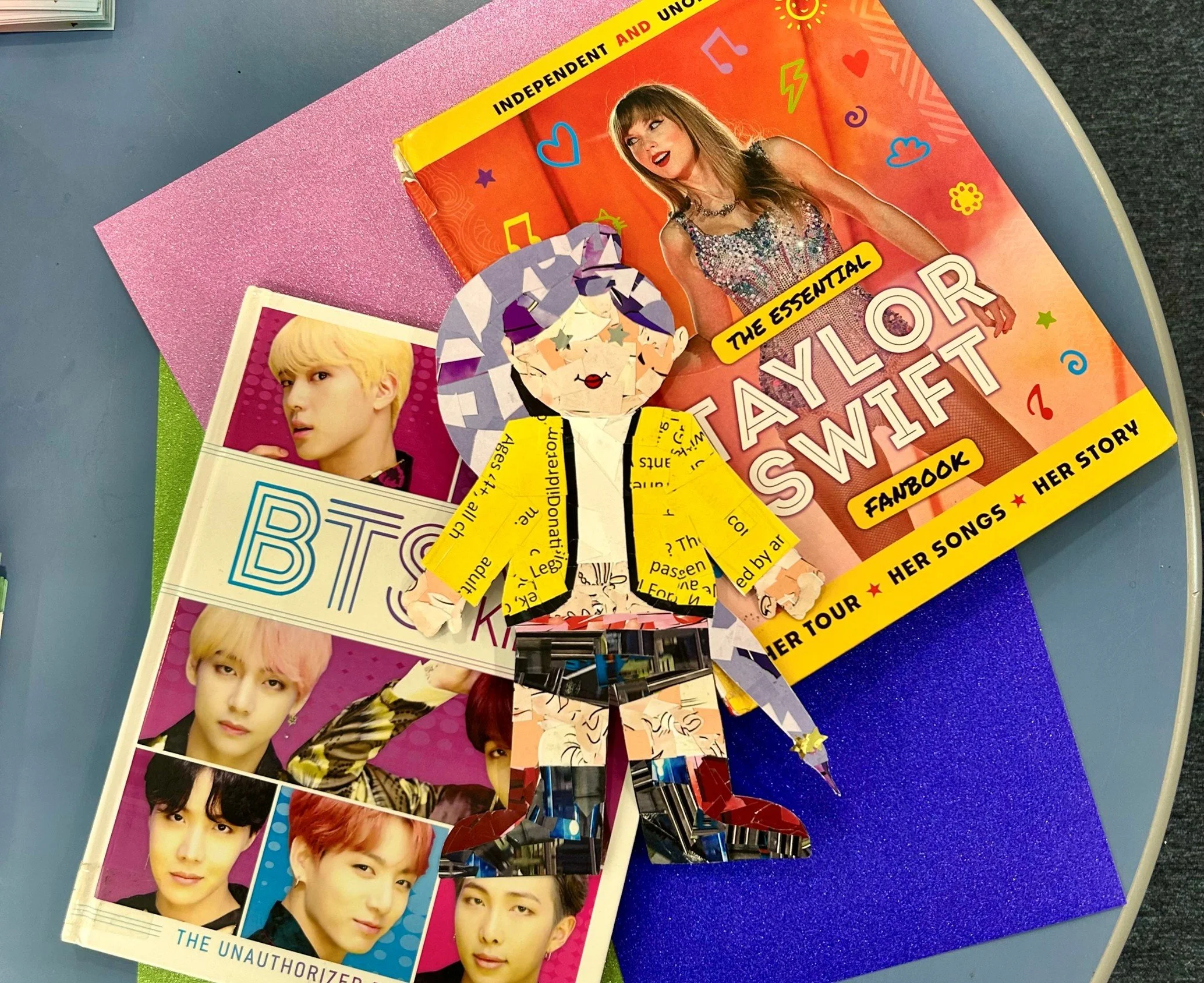 Popstar Collage Making