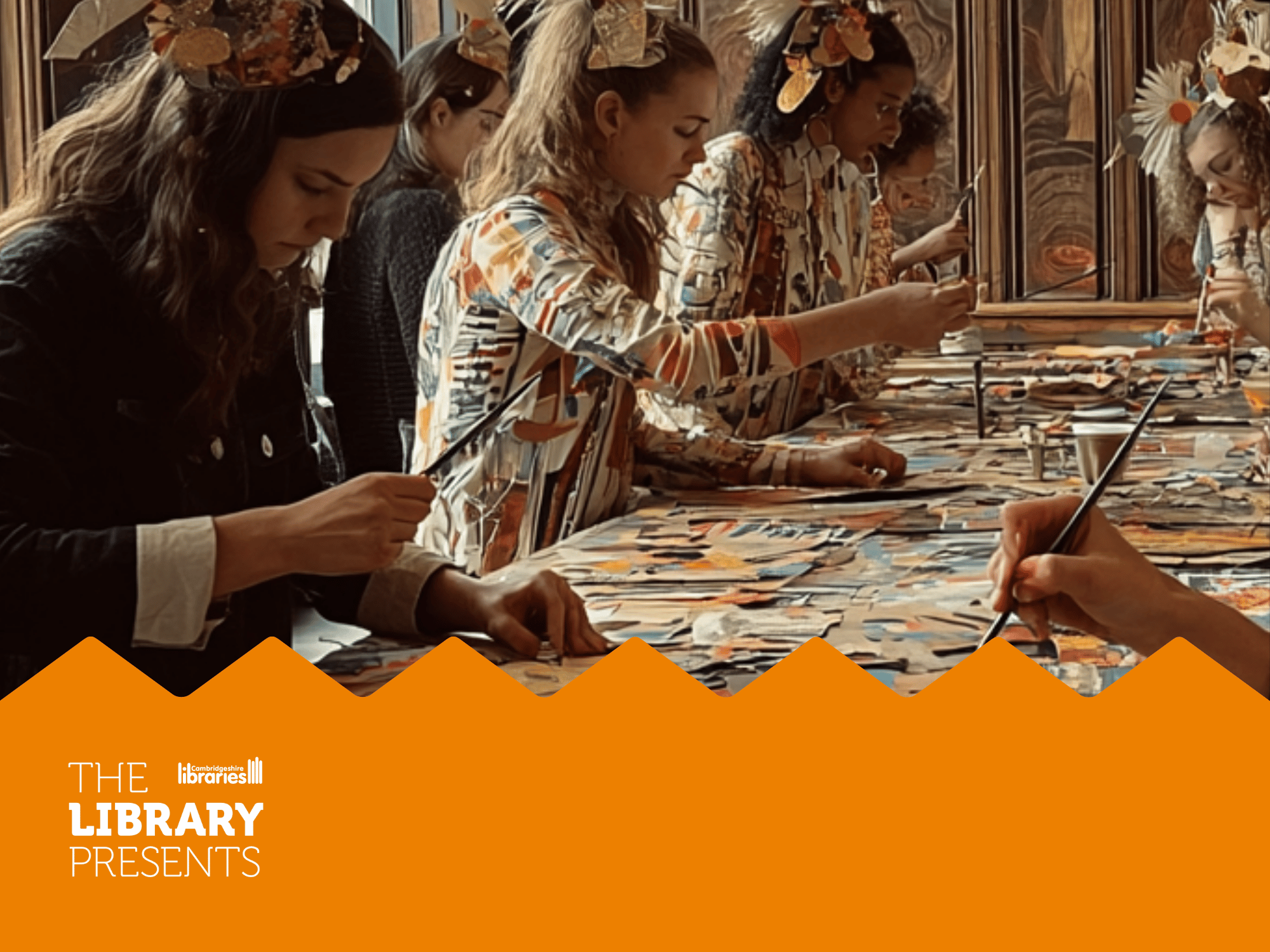 Collage, Explore, Express and Create Workshop