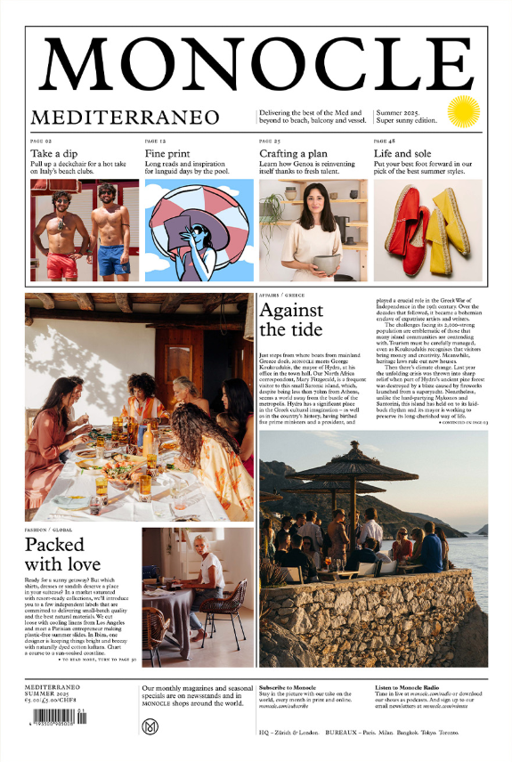 Monocle Mediterraneo Newspaper 2026